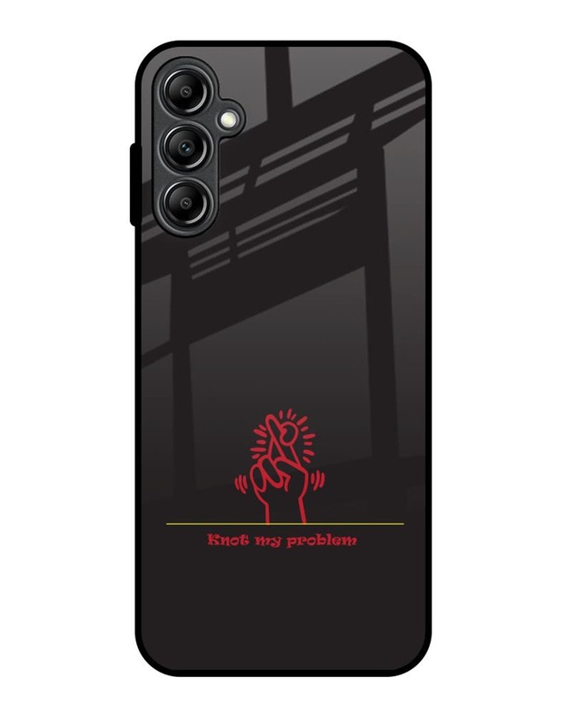 Knot My Problem Premium Glass Cover for Samsung Galaxy A14 5G