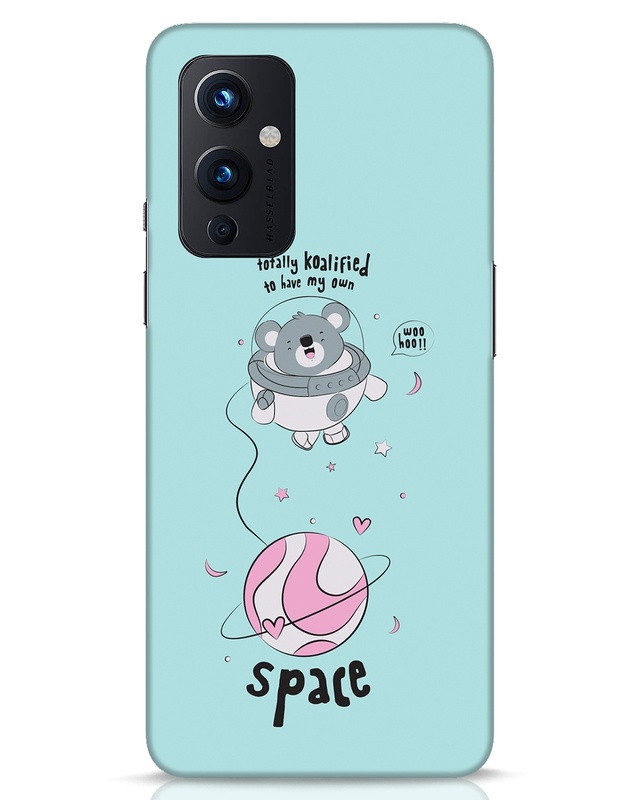 Shop Koalified Astronaut Designer Hard Cover for OnePlus 9-Front