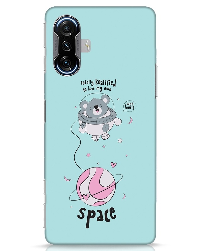 Shop Koalified Astronaut Designer Hard Cover for Xiaomi POCO F3 GT-Front