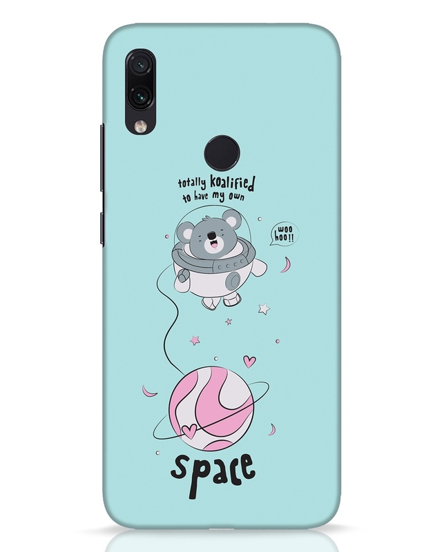 Shop Koalified Astronaut Designer Hard Cover for Xiaomi Redmi Note 7 Pro-Front