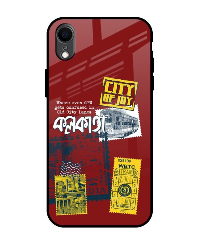 Shop Kolkata Chronicles Premium Glass Cover for Apple iPhone XR-Front
