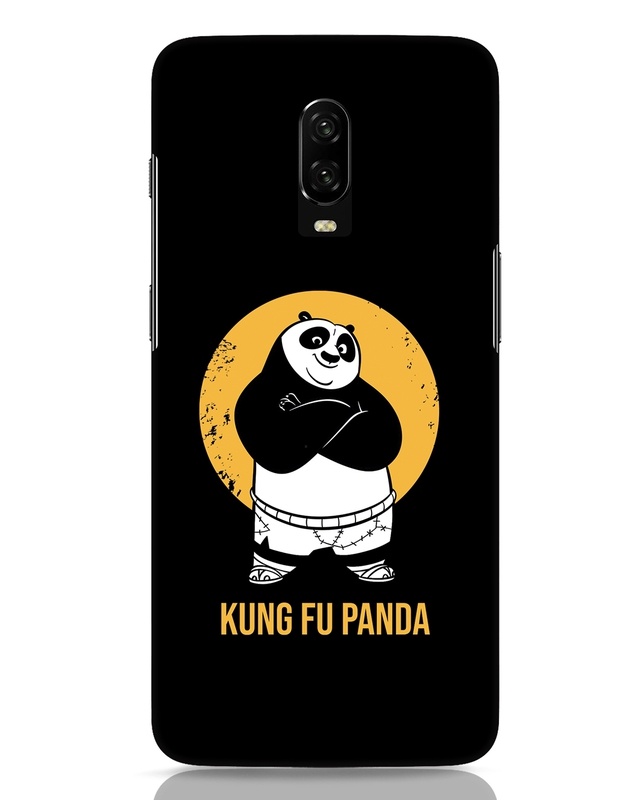 Shop Kungfu Panda Po Designer Hard Cover for OnePlus 6T-Front