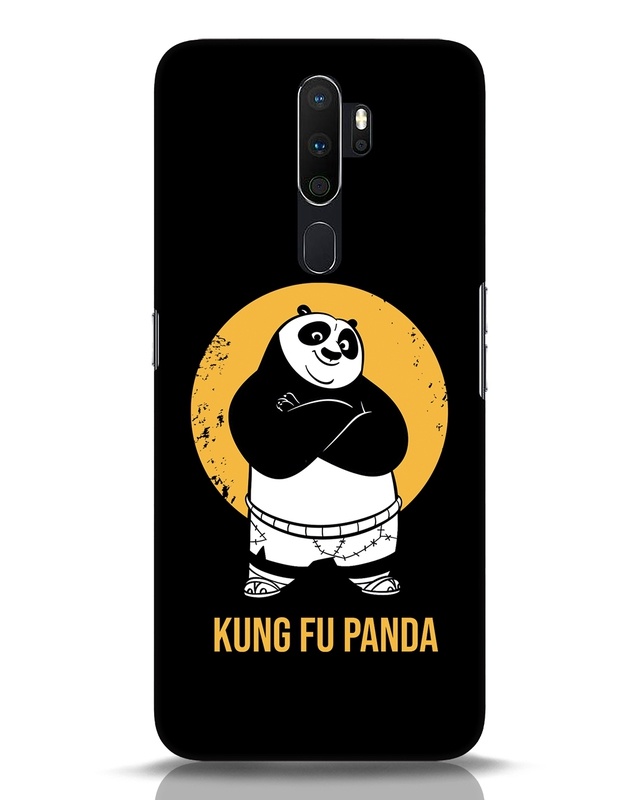 Shop Kungfu Panda Po Designer Hard Cover for Oppo A5 2020-Front