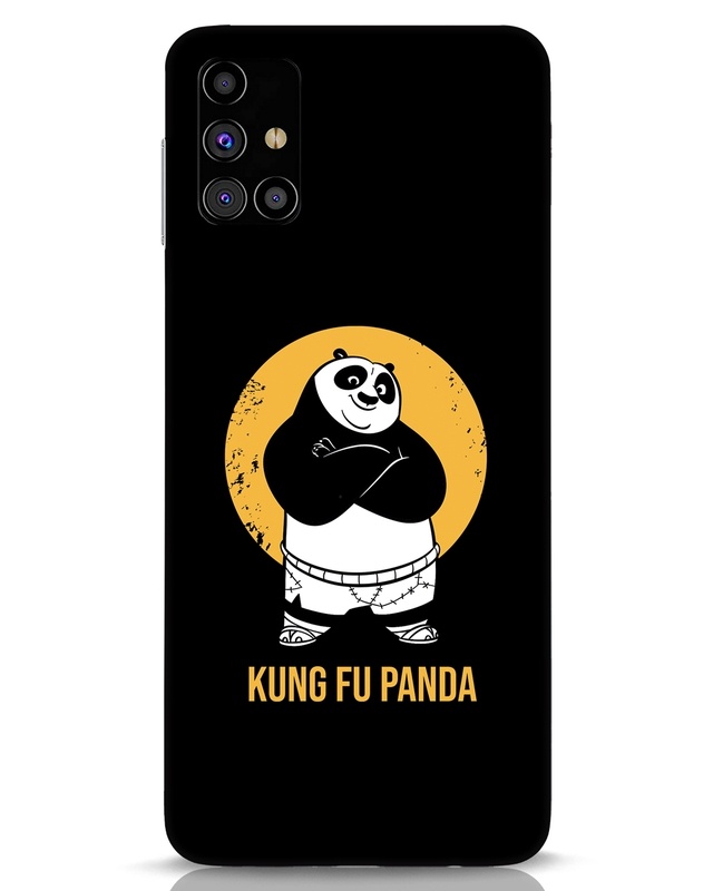 Shop Kungfu Panda Po Designer Hard Cover for Samsung Galaxy M31s-Front