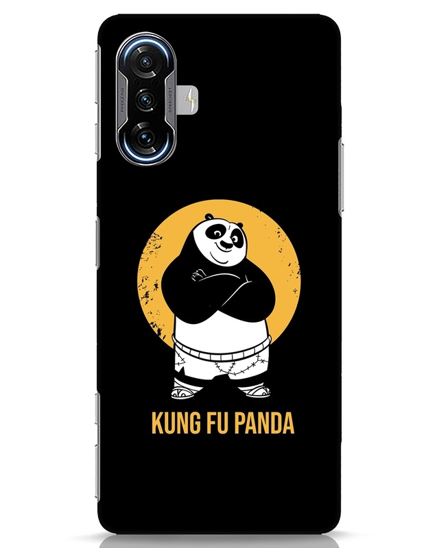 Shop Kungfu Panda Po Designer Hard Cover for Xiaomi POCO F3 GT-Front