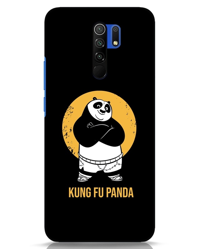 Shop Kungfu Panda Po Designer Hard Cover for Xiaomi Poco M2 Reloaded-Front