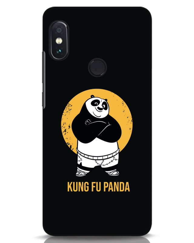 Shop Kungfu Panda Po Designer Hard Cover for Xiaomi Redmi Note 5 Pro-Front