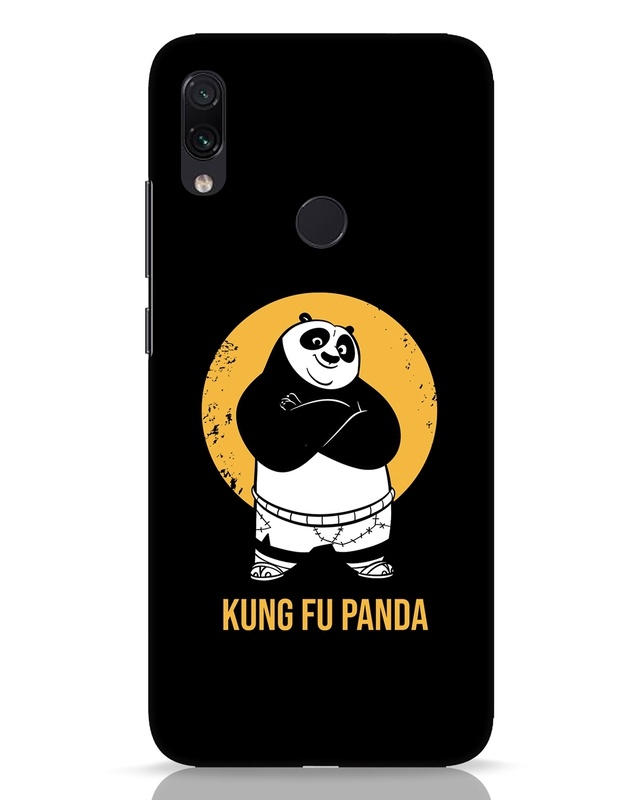 Shop Kungfu Panda Po Designer Hard Cover for Xiaomi Redmi Note 7 Pro-Front