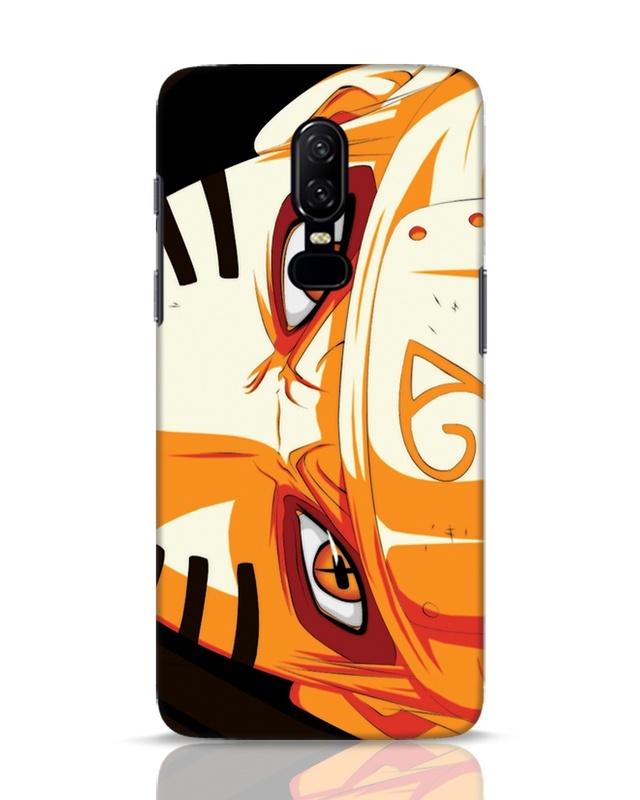 Shop Kyubi Chakra Designer Hard Cover for OnePlus 6-Front