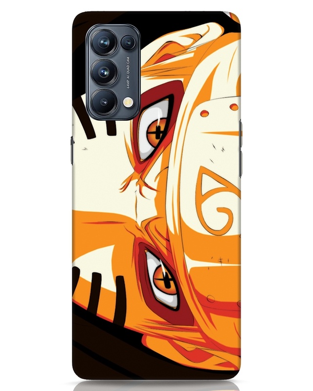 Shop Kyubi Chakra Designer Hard Cover for Oppo Reno 5 Pro-Front