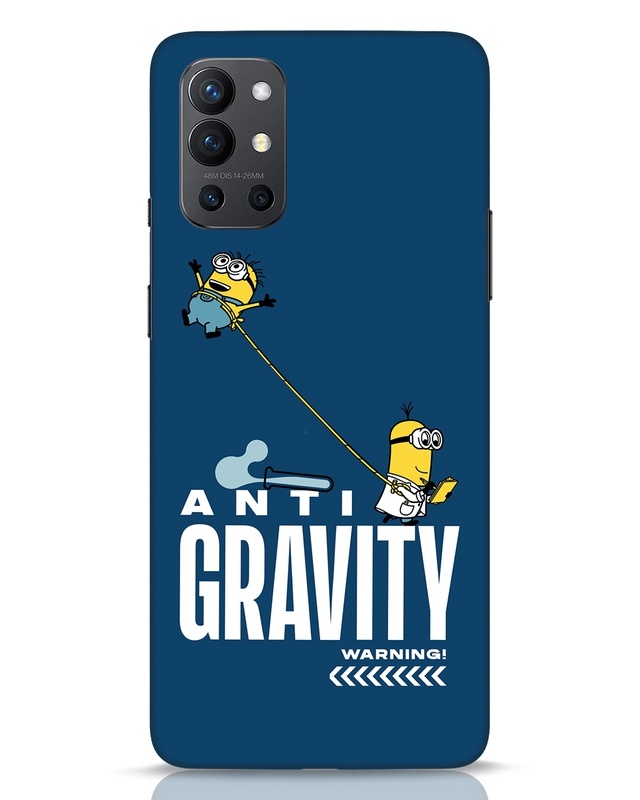 Shop Levitating Minion Designer Hard Cover for OnePlus 9R-Front