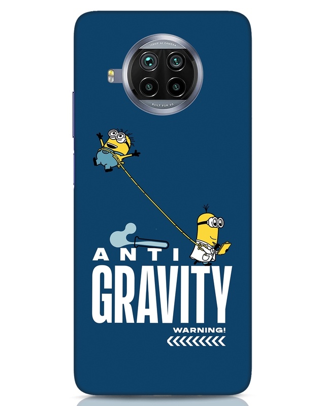 Shop Levitating Minion Designer Hard Cover for Xiaomi Mi 10i 5G-Front