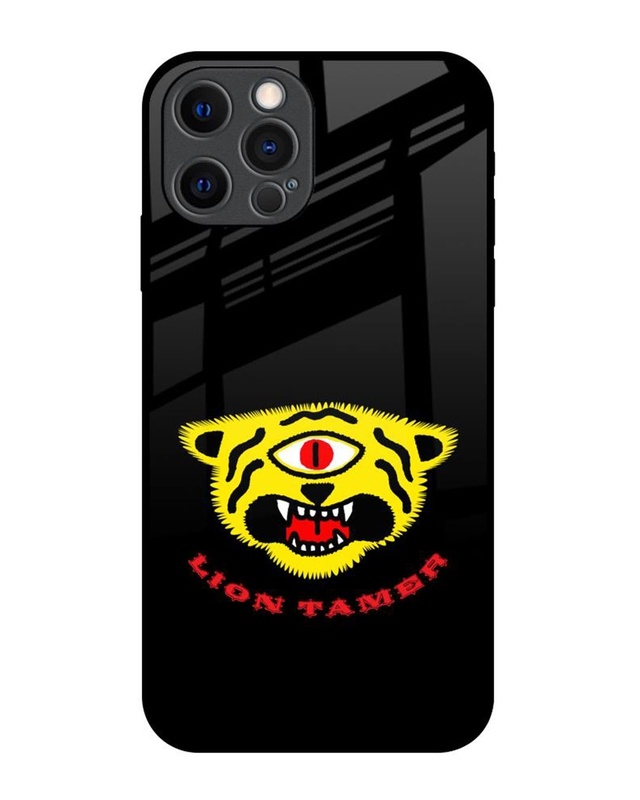 Shop Lion Tamer Premium Glass Cover for Apple iPhone 12 Pro-Front