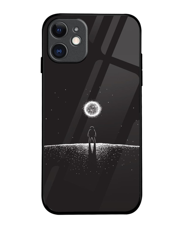 Shop Lone Space Premium Glass Cover for Apple iPhone 11-Front