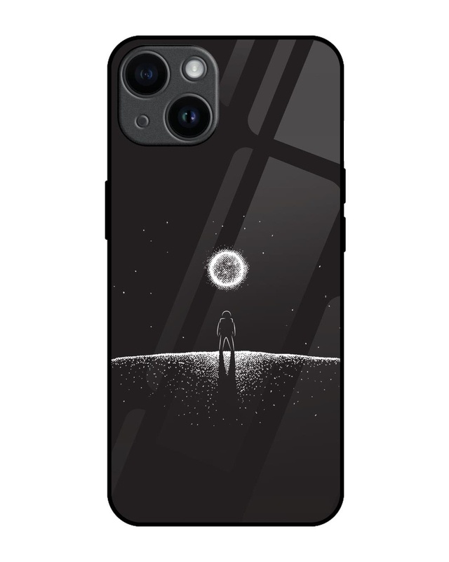 Shop Lone Space Premium Glass Cover for Apple iPhone 14-Front