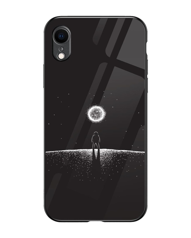 Shop Lone Space Premium Glass Cover for Apple iPhone XR-Front