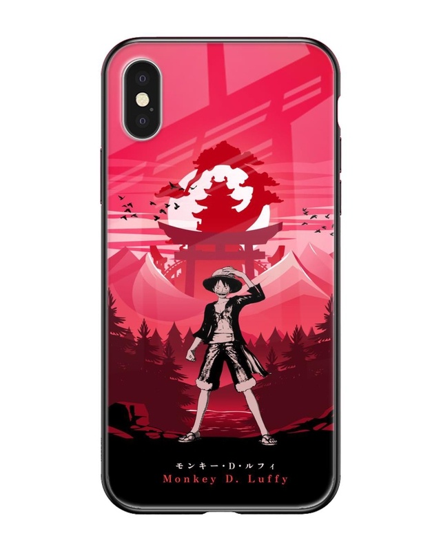 Shop Lost In Forest Premium Glass Case for Apple iPhone XS (Shock Proof,Scratch Resistant)-Front