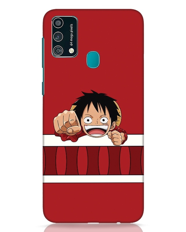 Shop Luffy The Pirate Designer Hard Cover for Samsung Galaxy F41-Front
