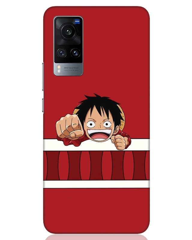 Shop Luffy The Pirate Designer Hard Cover for Vivo X60-Front