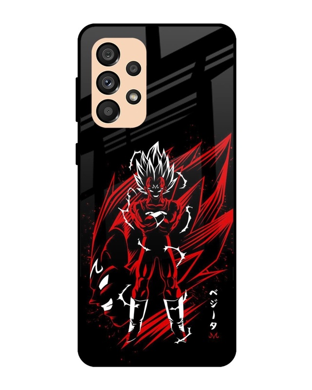 Shop Majin Warrior Premium Glass Case for Samsung Galaxy A33 5G (Shock Proof,Scratch Resistant)-Front