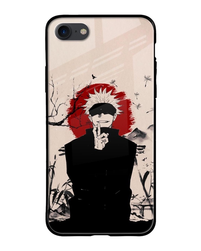 Shop Manga Series Premium Glass Case for Apple iPhone 7 (Shock Proof,Scratch Resistant)-Front