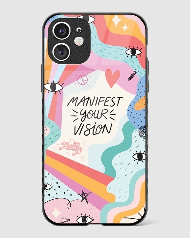 Shop Manifest Your Vision Premium Glass Case for Apple iPhone 11-Front