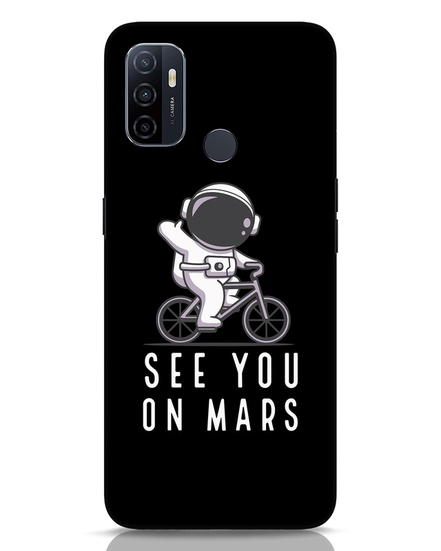 Shop Mars Trip Designer Hard Cover for Oppo A53-Front