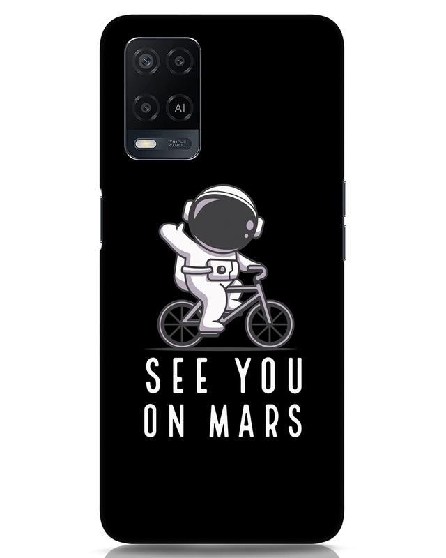 Shop Mars Trip Designer Hard Cover for Oppo A54-Front