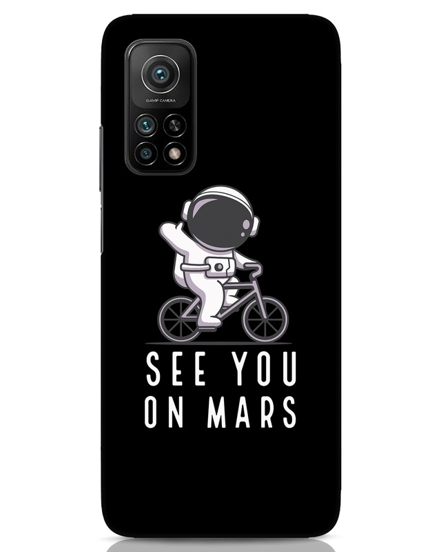 Shop Mars Trip Designer Hard Cover for Xiaomi Mi 10T-Front
