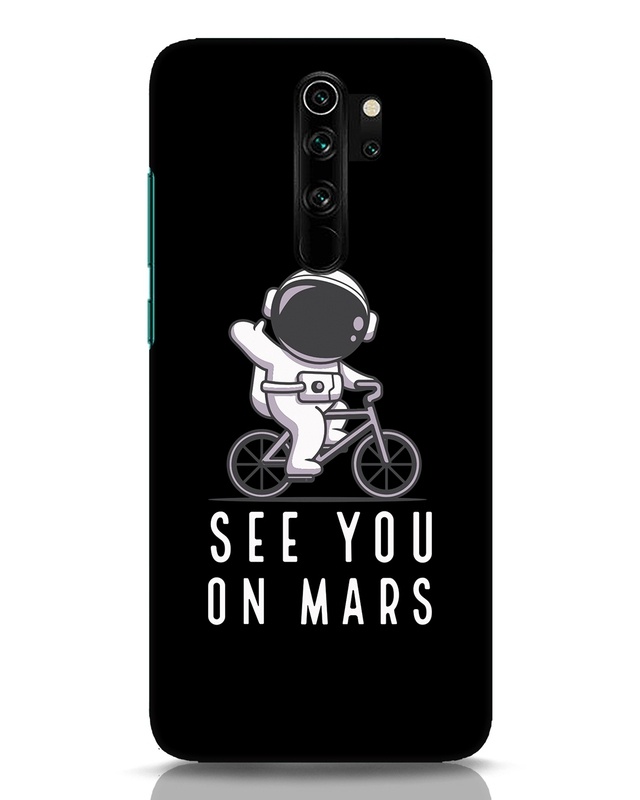 Shop Mars Trip Designer Hard Cover for Xiaomi Redmi Note 8 Pro-Front