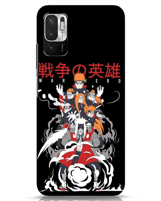 Shop Master Jiraiya Designer Hard Cover for Xiaomi Redmi Note 10 T-Front