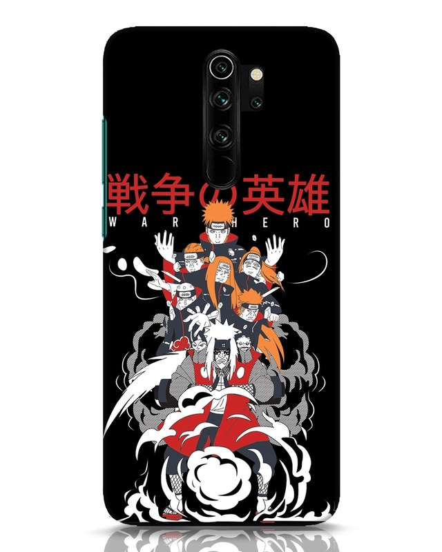 Shop Master Jiraiya Designer Hard Cover for Xiaomi Redmi Note 8 Pro-Front
