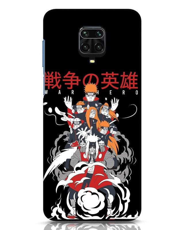 Shop Master Jiraiya Designer Hard Cover for Xiaomi Redmi Note 9 Pro Max-Front
