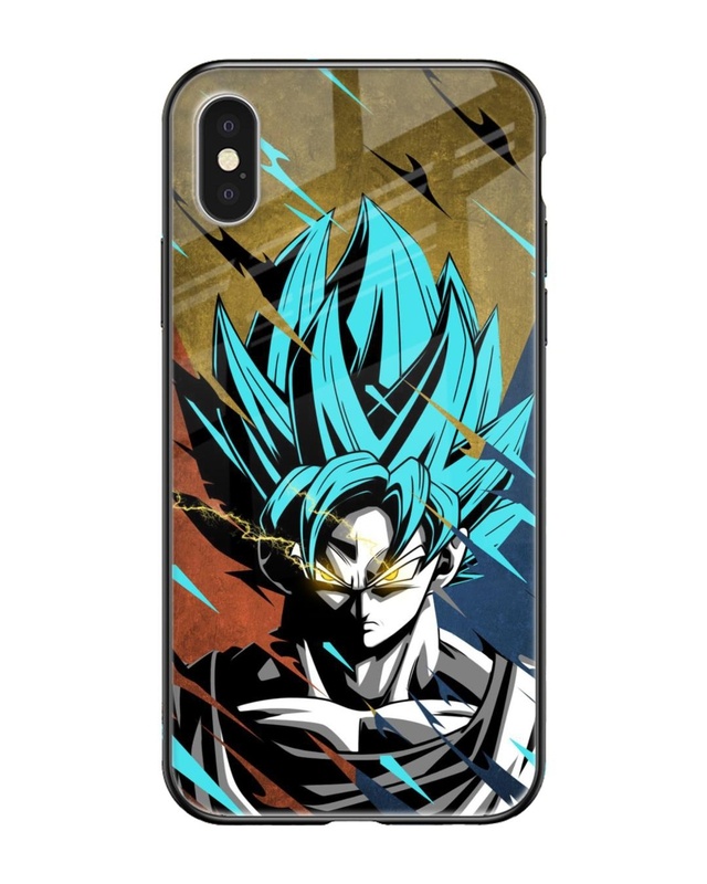 Shop Master Roshi Goku Premium Glass Case for Apple iPhone XS (Shock Proof,Scratch Resistant)-Front