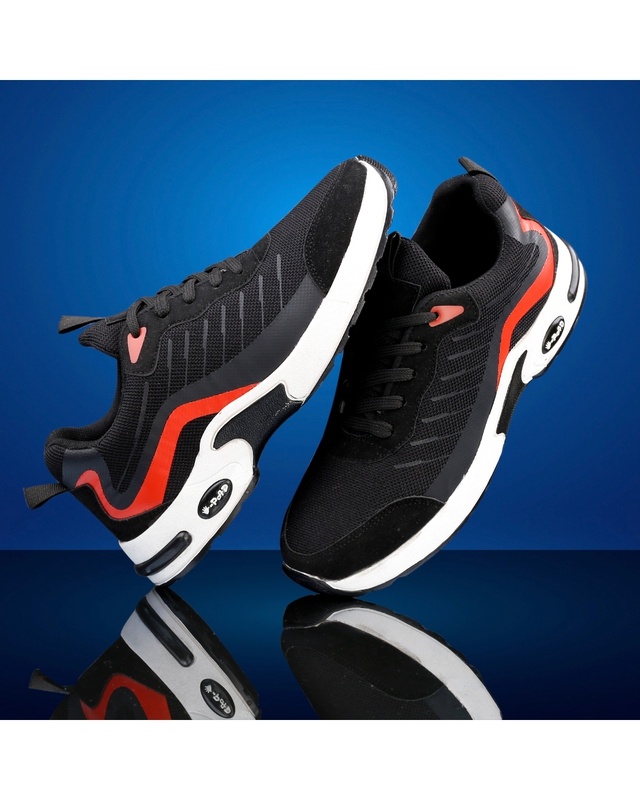 Shop Men's Black Sneakers-Front