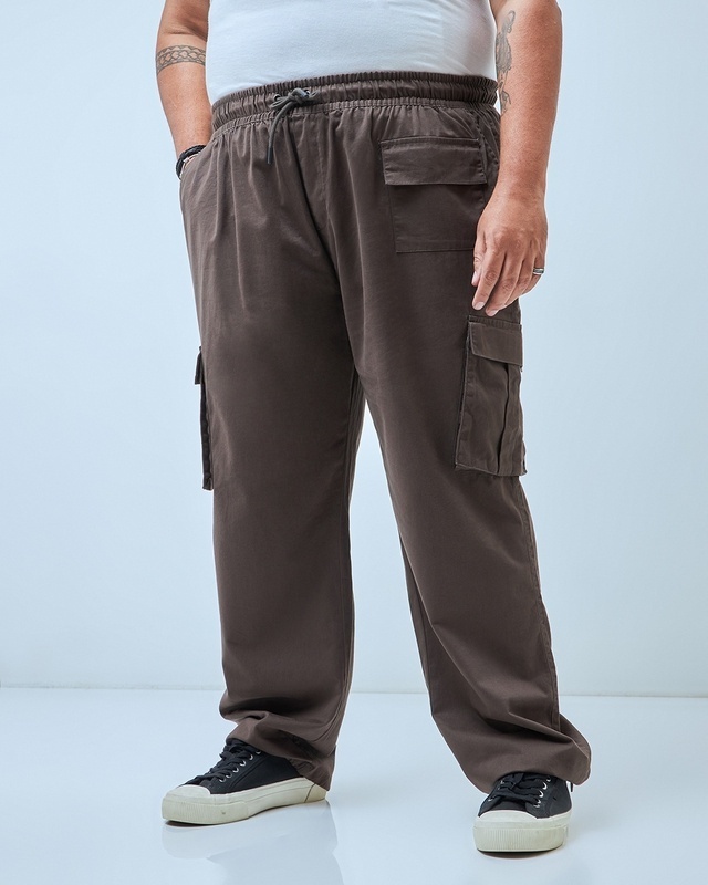 Mens Baggy Pants Loose Fit Cargo Trousers Hip Hop Pockets Casual Oversize  2022 | eBay