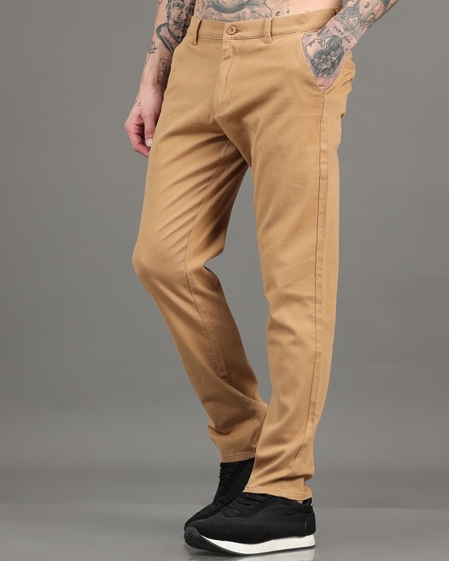 Shop Men's Brown Pants-Front