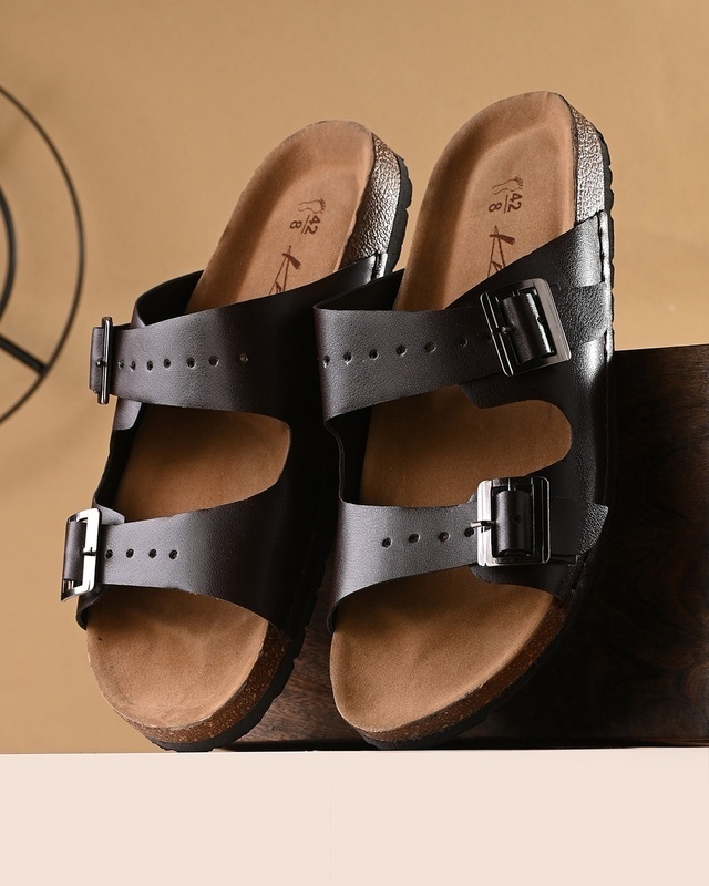 Shop Men's Brown Sandals-Front
