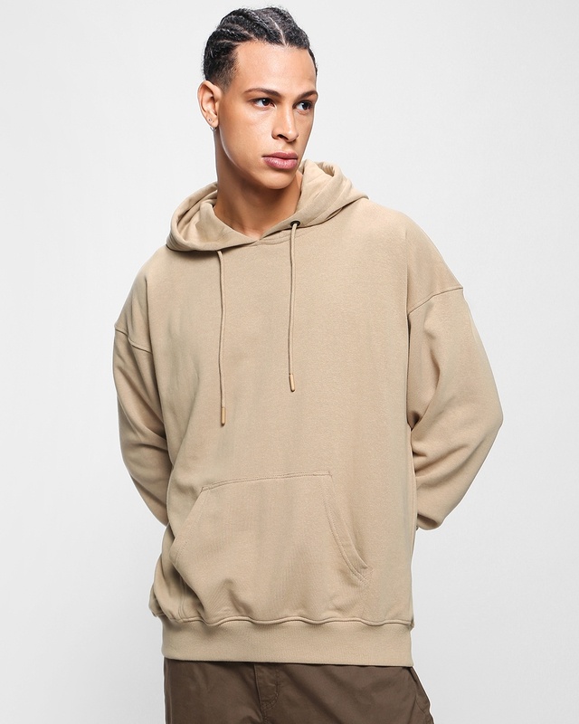 Shop Men's Ginger Oversized Hoodie-Front