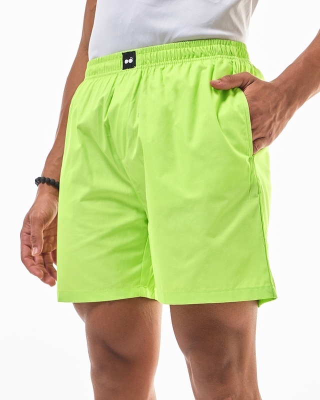 Shop Men's Green Boxers-Front