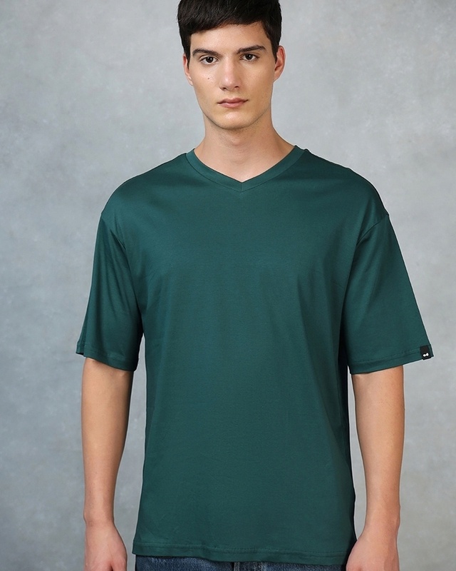 Men's Green Oversized T-shirt