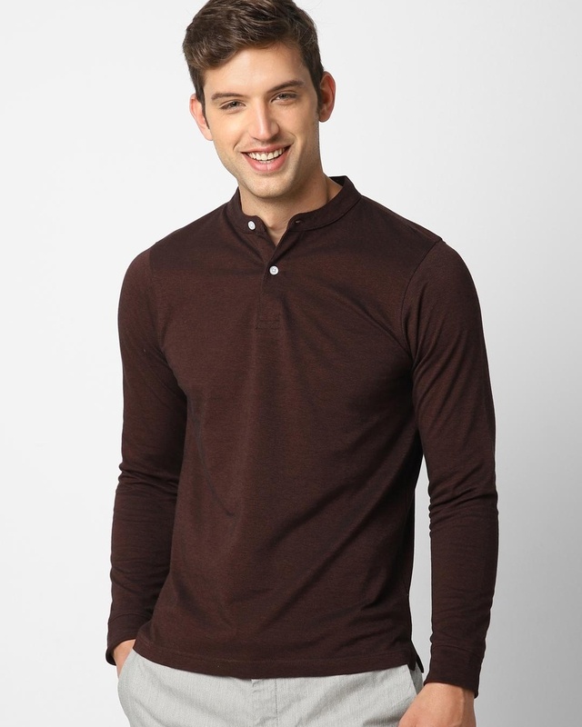 Shop Men's Maroon T-Shirt-Front