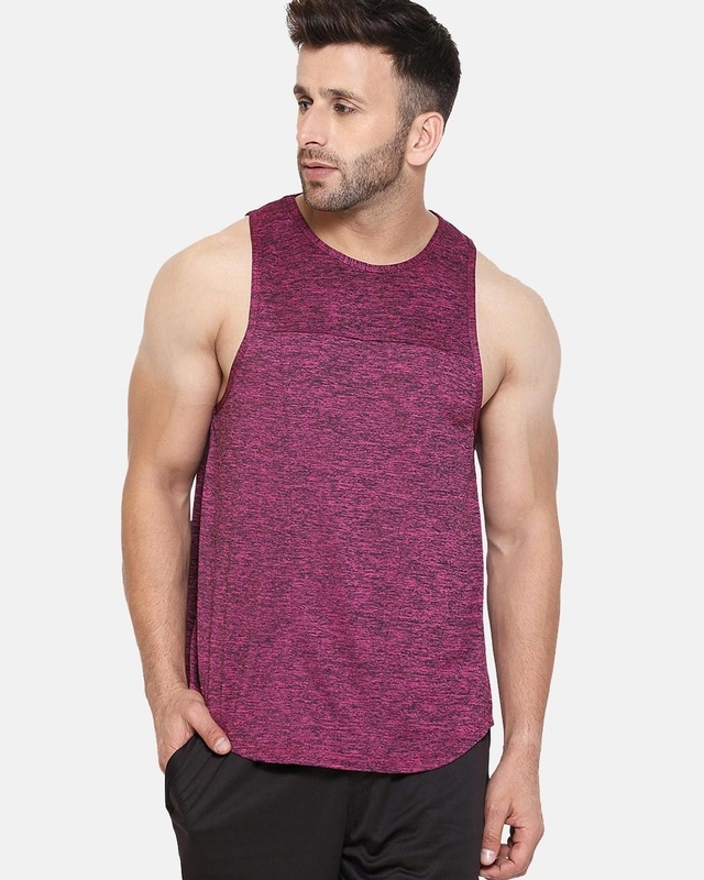 Shop Men's Maroon Vest-Front