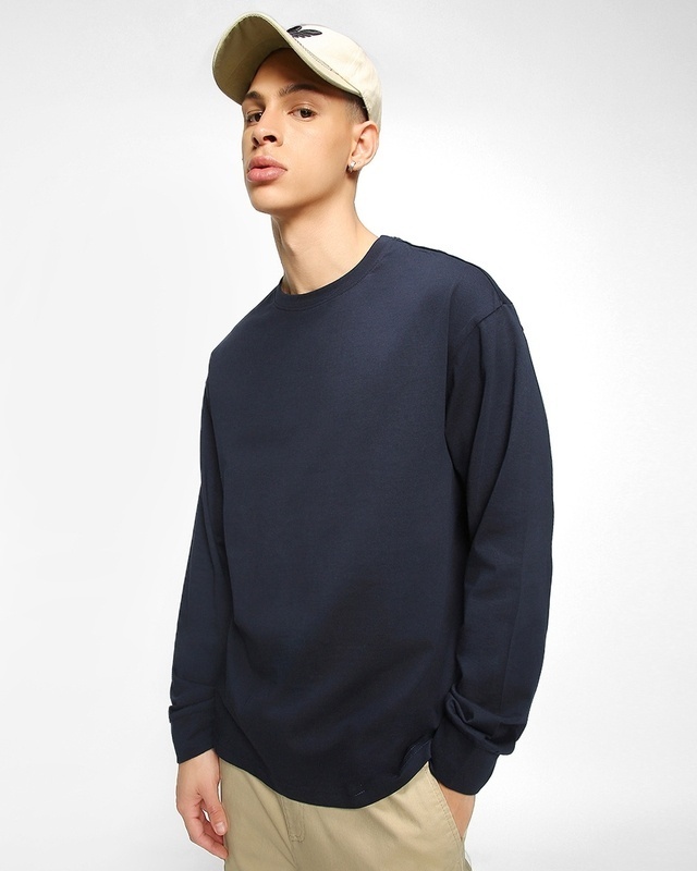 Buy Full Sleeve T-Shirts for Men Online at Best Prices | Bewakoof