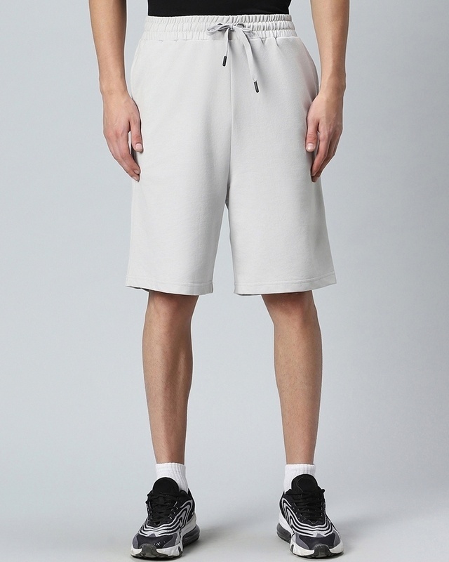 Shop Men's Vapour Blue Shorts-Front