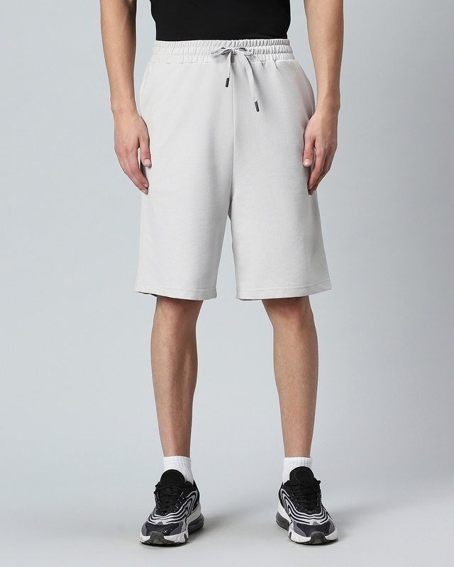 Shop Men's Vapour Blue Shorts-Front