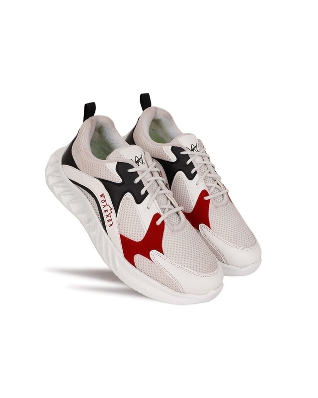 Shop Men's White Style Sport Shoes-Front