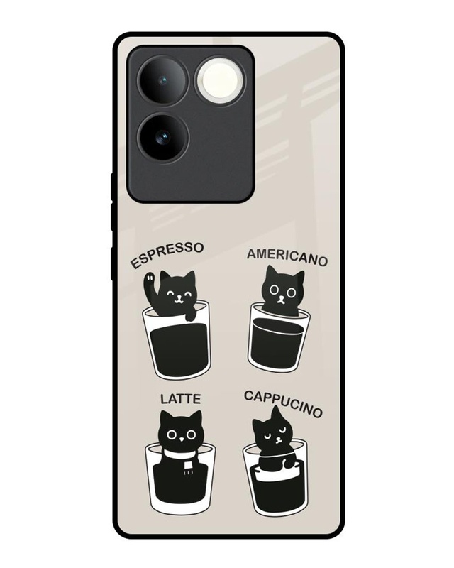 Mews & Brews Premium Glass Cover for Vivo iQOO Z7 Pro 5G