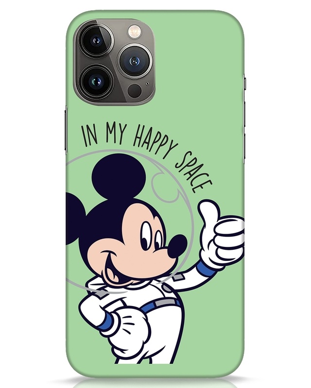 Shop Mickey Happy Space Designer Hard Cover for iPhone 13 Pro Max-Front