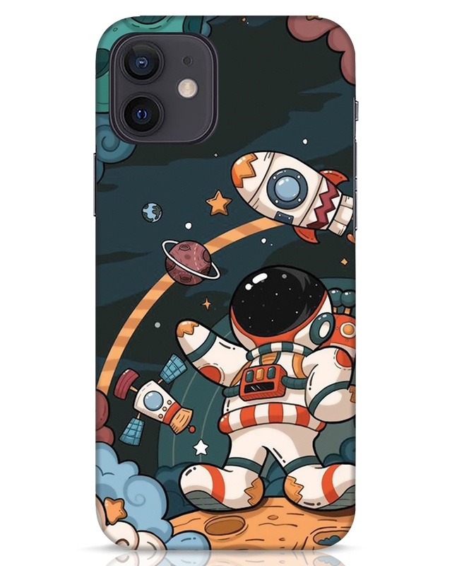 Shop Mind In Space Designer Hard Cover for Apple iPhone 12-Front